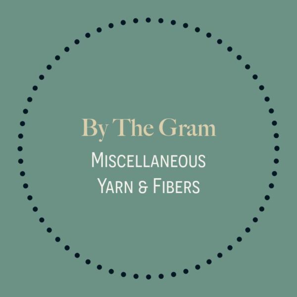 By the Gram Fiber & Yarn - Multiple Options Available