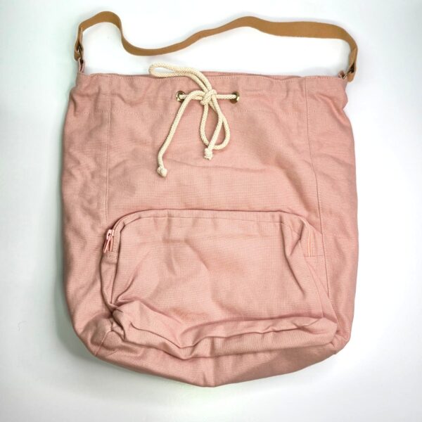 Plystre Project Bag with Shoulder Strap in Light Pink