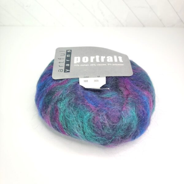 Image of Artful Yarns Portrait in 103 Magenta Teal Sapphire