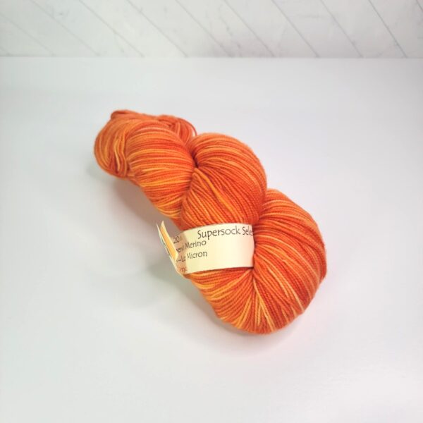 Cherry Tree Hill Supersock Select Semi-Solids in Mango