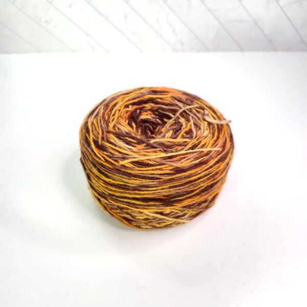 Sandy's Palette Pair of Sox in Orange-Brown