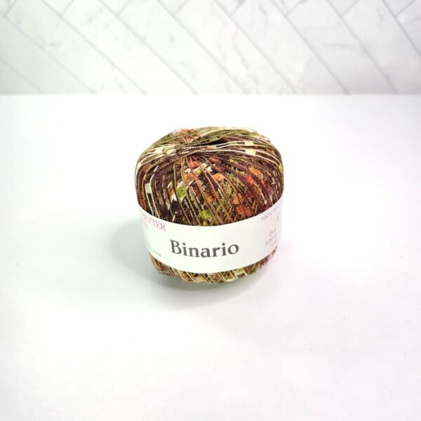 Image of Trendsetter Yarns Binario in 102 Brown Green Rust