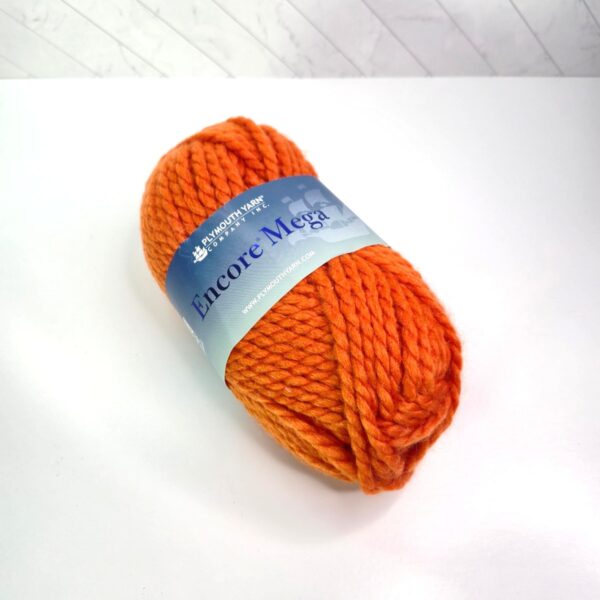Image of Plymouth Yarn Encore Mega in 691 Orange