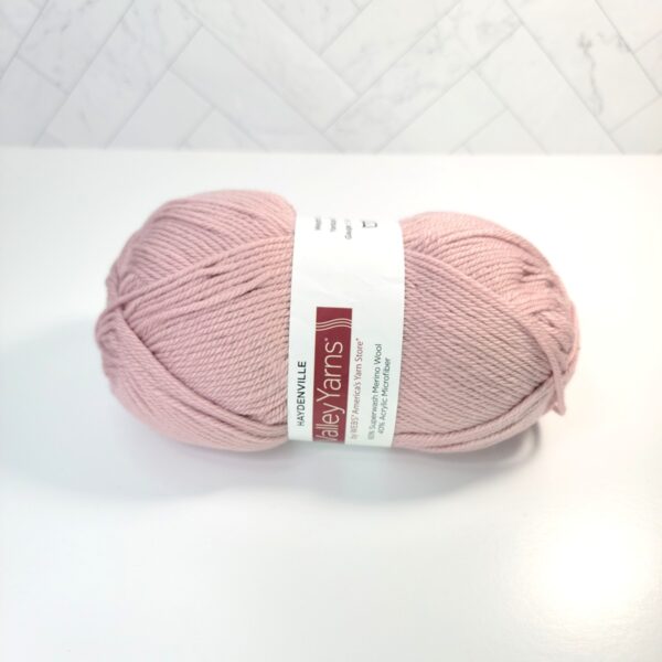 Valley Yarns Haydenville in 25 Pink