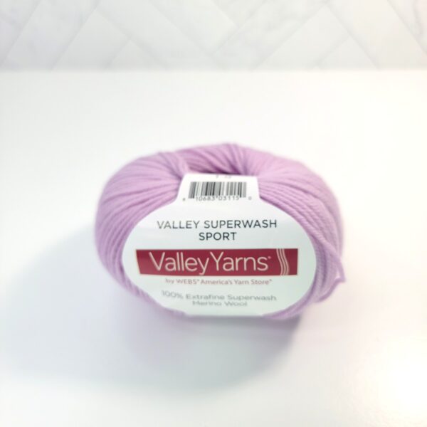 Valley Yarns Valley Superwash Sport in 12 Orchid