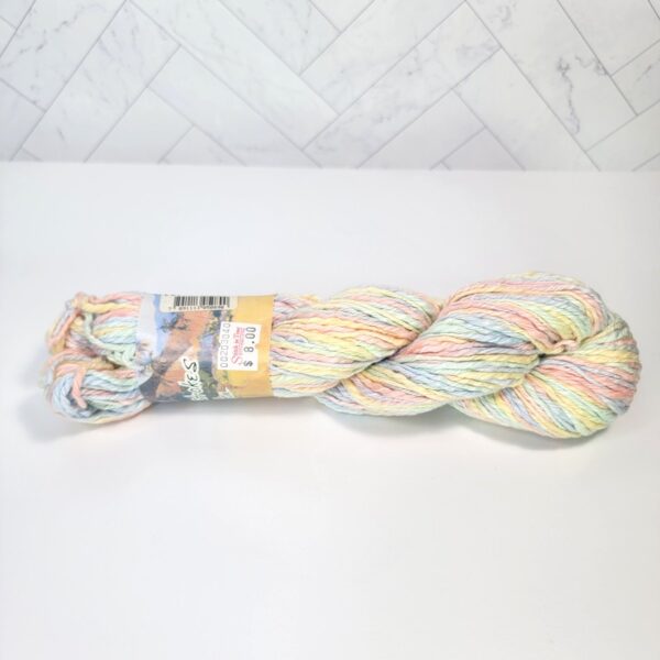 Euro Yarns Brushstrokes Cotton in 102 Baby Multi
