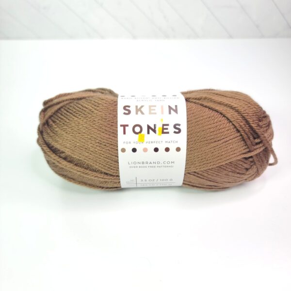 Image of Lion Brand Skein Tones in 124AD Nutmeg