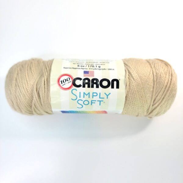 Image of Caron Simply Soft Solids in 9703 Bone
