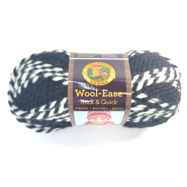 Image of Lion Brand Wool-Ease Thick & Quick Stripes in 603 Tigers