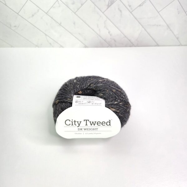 Image of Knit Picks City Tweed DK in CL56 Obsidian