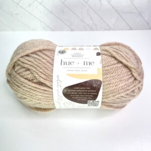 Lion Brand Hue + Me in 099U Desert