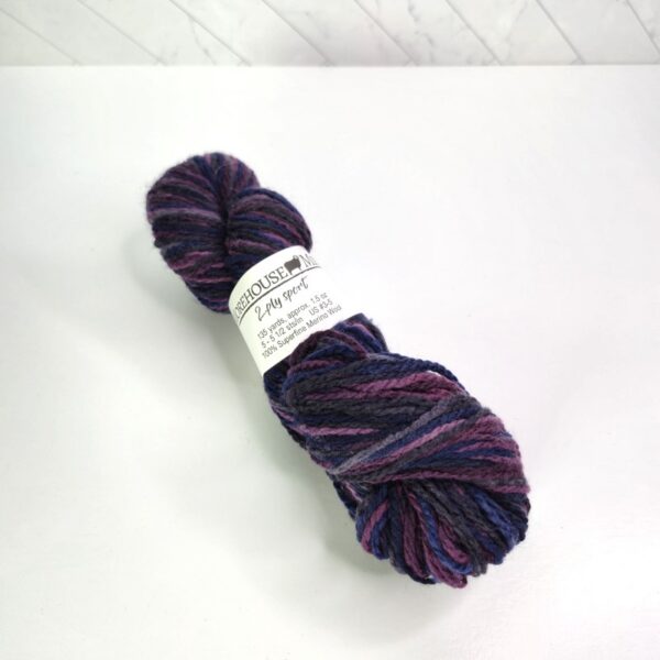 Image of Morehouse Farm Merino's Merino 2-Ply in Grapejuice